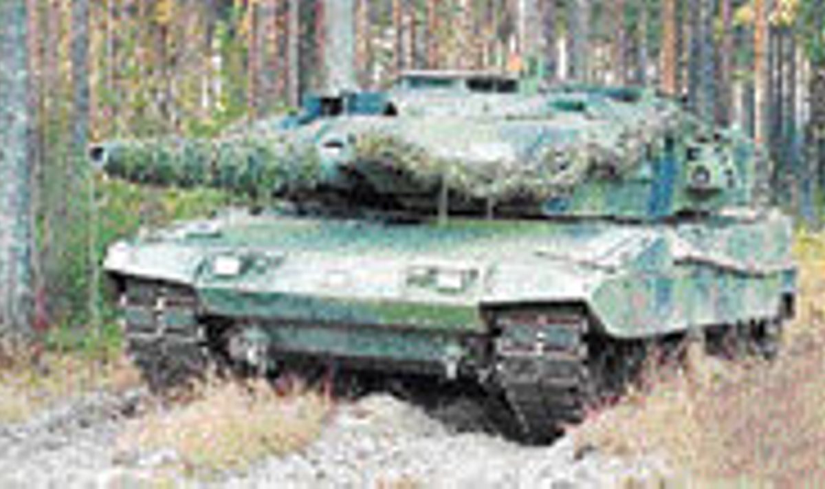 Vene armee unistuste tank on Leopard.