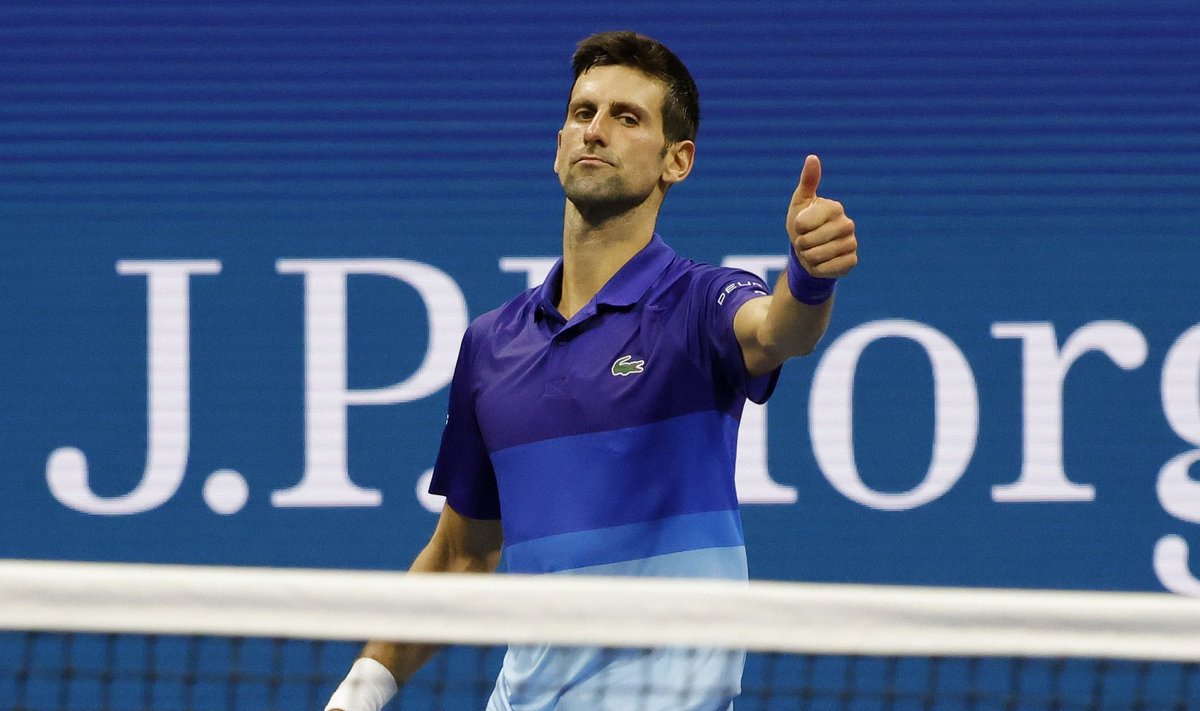 Novak Djokovic US Openil.