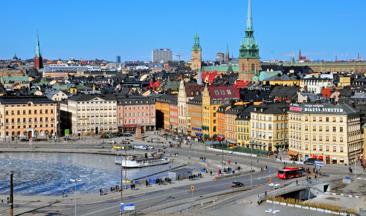 Stockholmis (pildil) näeb märksa vähem kraanasid kui veel paar aastat tagasi.