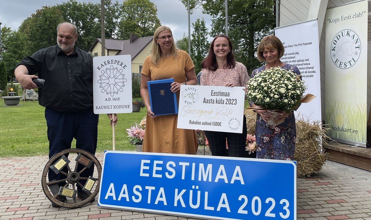 Aasta küla on Kaerepere alevik.