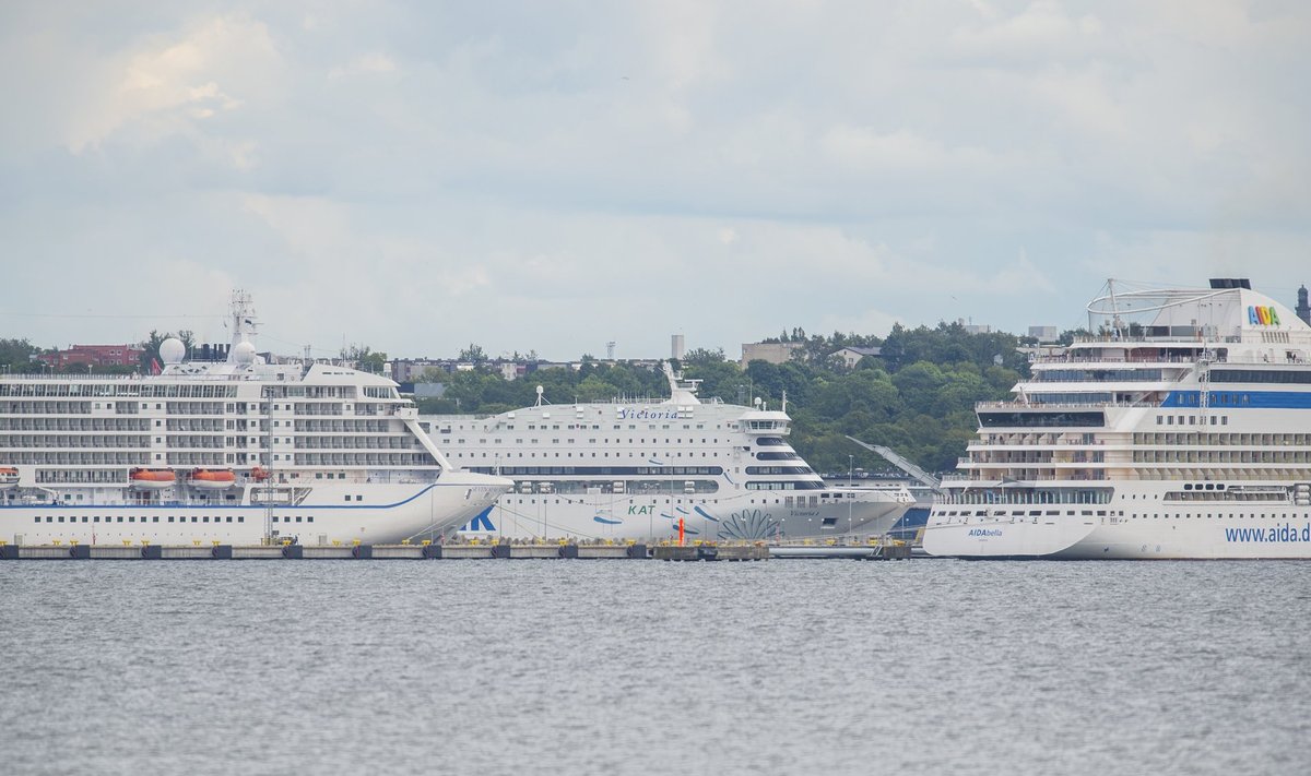 Laevad Tallinna sadamas