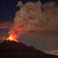 Извержение гавайского вулкана: краски ночи