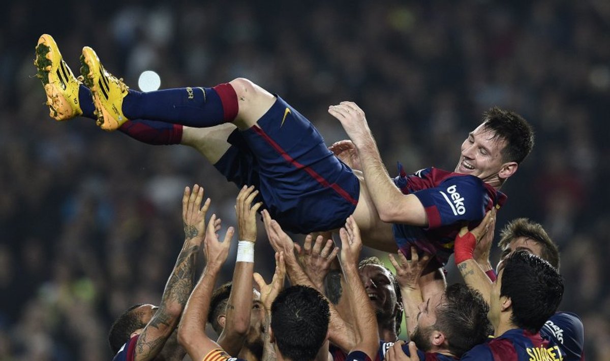Lionel Messi kirjutas enda nimele võimsa rekordi