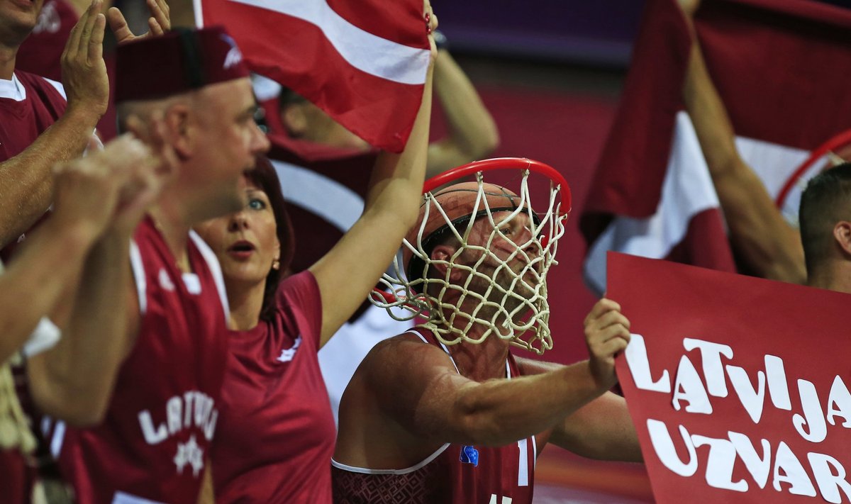 Läti korvpallimeeskond on EM-il oma fännidele pakkunud vaimustavaid hetki.