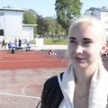 DELFI VIDEO: 19-aastane vasaraheitja Anna Maria Orel loodab peagi Amsterdami EM-normi alistada