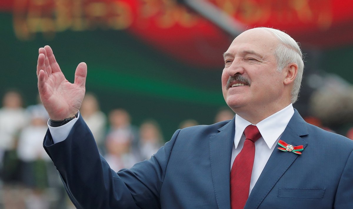 TEMA ISE: Batka Aleksandr Lukašenka juuli alguses toimunud iseseisvus­päeva pidustustel.