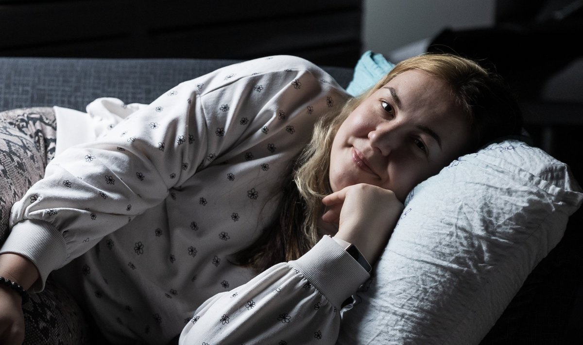 Sandra Kaldasaun pidi aastaid leppima tõsiasjaga, et igal ööl nõuab sagedane ärkamine unest paar tunnikest.