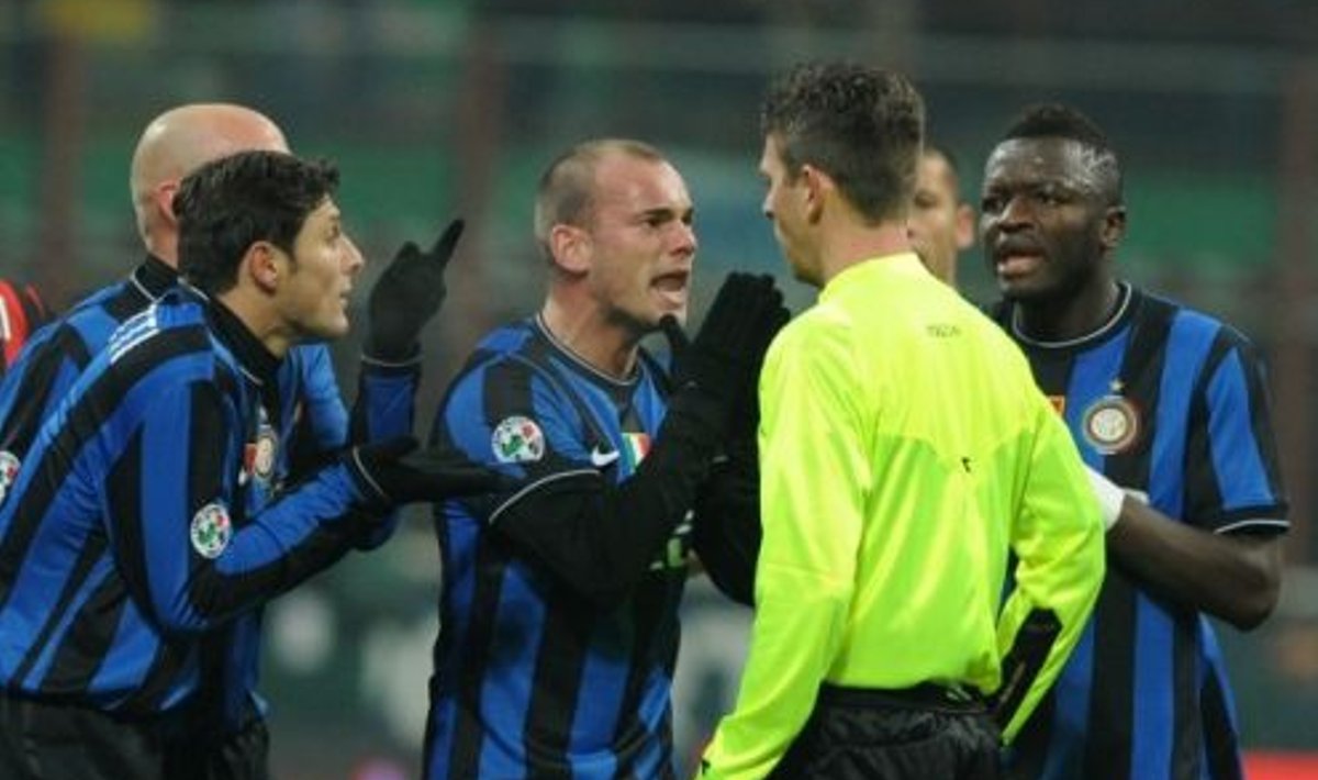 Wesley Snijder, Milano Inter, jalgpall
