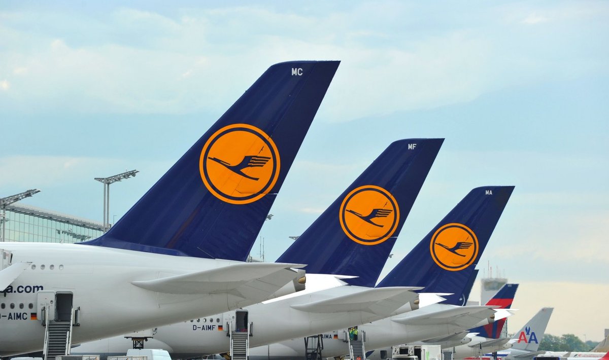 EUROOPA PARIM: Lufthansa lennukid maanduvad ka Tallinnas ja lausa kolm korda päevas.