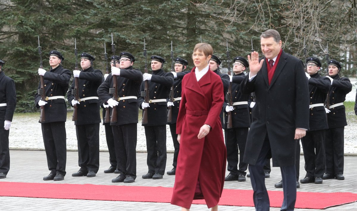 President Kaljulaid ja Vējonis