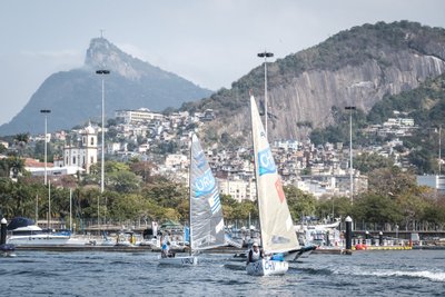 Rio de Janeiro olümpia purjetamise teine päev