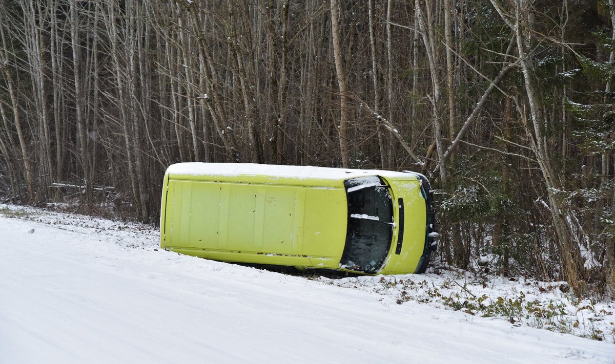 Libedal teel on õnnetused kerged juhtuma.