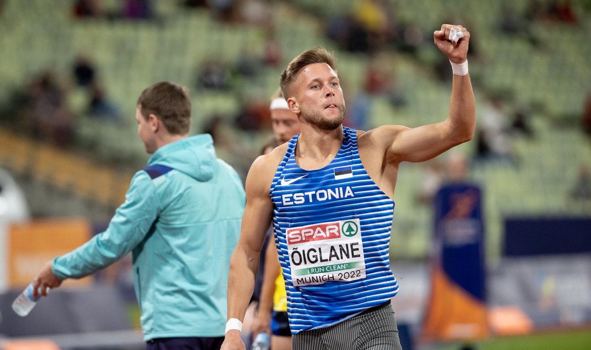 Janek Õiglane lõpetas EM-i avapäeva 400 meetri jooksu isikliku rekordiga.