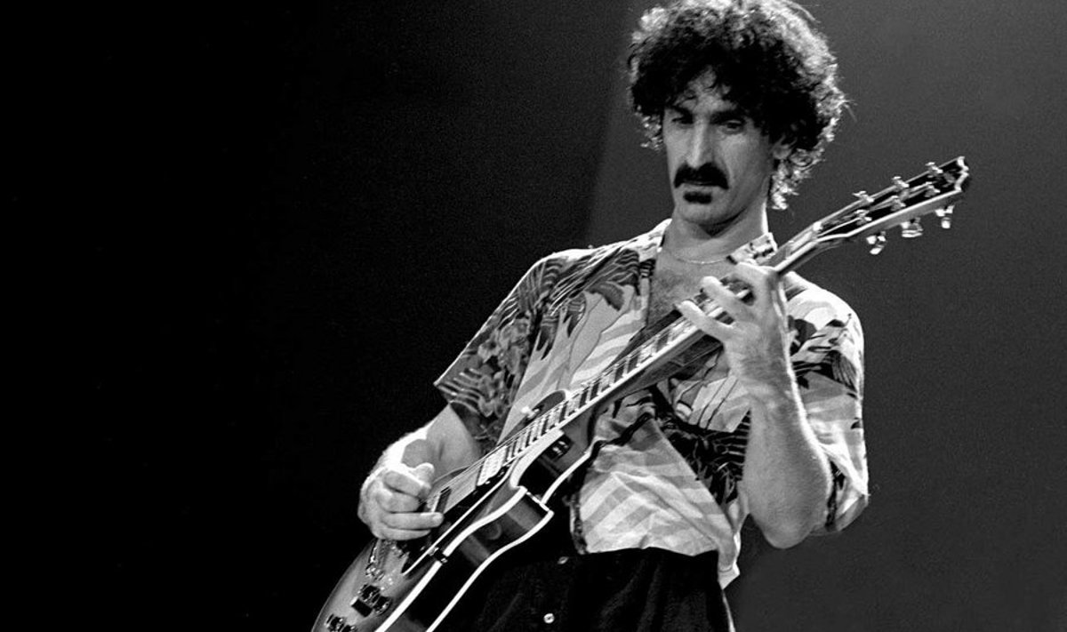 Räägib kitarriga: Zappalt on ilmunud mitmeid ainult kitarrisoolodest koosnevaid albumeid.
