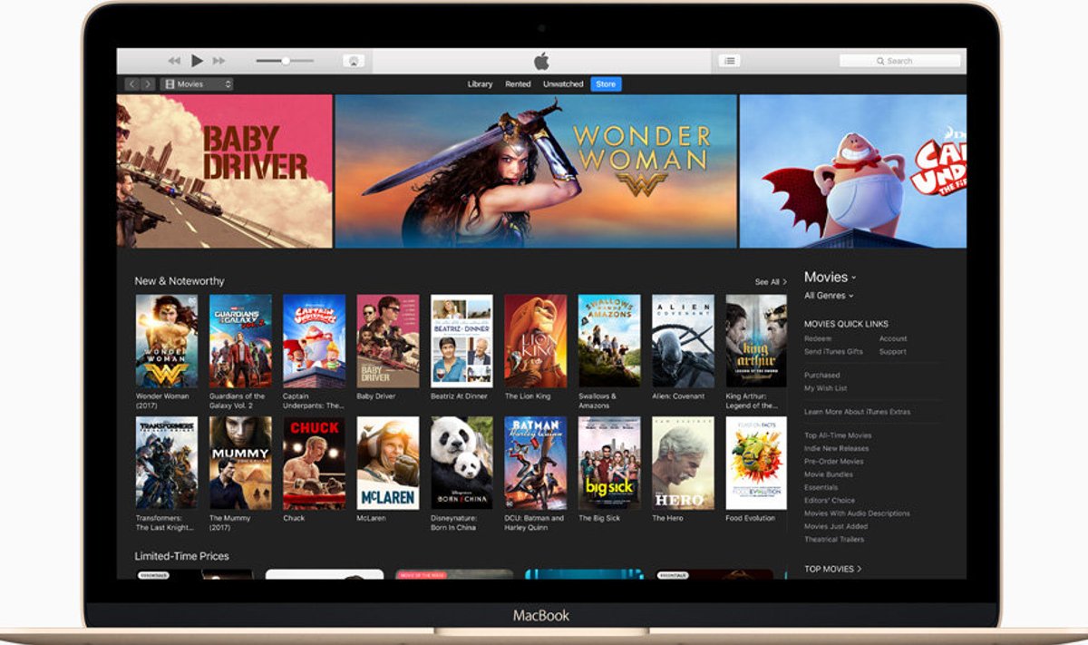 Apple'i digisisulevituskeskkond iTunes (Foto: tootja)