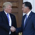 Trump kohtus kriitik Mitt Romneyga, kellest võivat saada tema välisminister