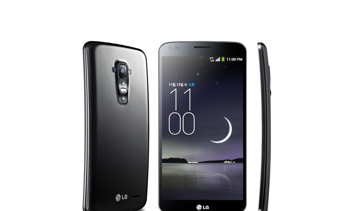 LG nõgusa ekraaniga telefon G Flex (Foto: tootja)