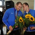 FOTOD: Olümpiakangelased Nabi ja Kanter saabusid koju!