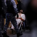 ФОТО И ВИДЕО | Обвиняемые по делу о теракте в „Крокус Сити Холле“ в суде. Всех их жестоко пытали