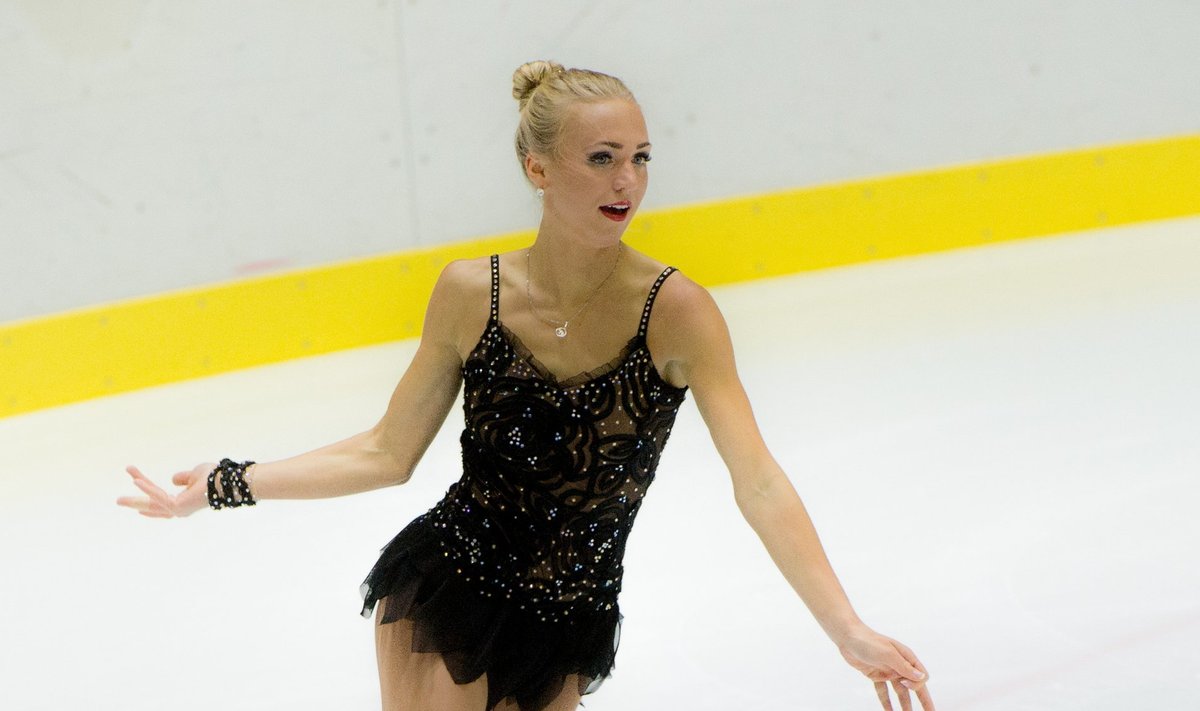 Johanna Allik 2015. aastal Tondiraba jäähallis.