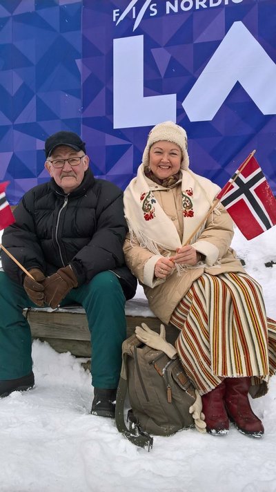 Lahti MM-l Johannesele kaasa elamas, 2017