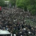 VIDEO | Tabrizis jätsid tuhanded leinajad hüvasti hukkunud Iraani presidendi Ebrahim Raisiga