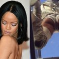 MILJONIVAADE: Klaaslaval hööritav Rihanna näitas ennast fännidele IGA nurga alt