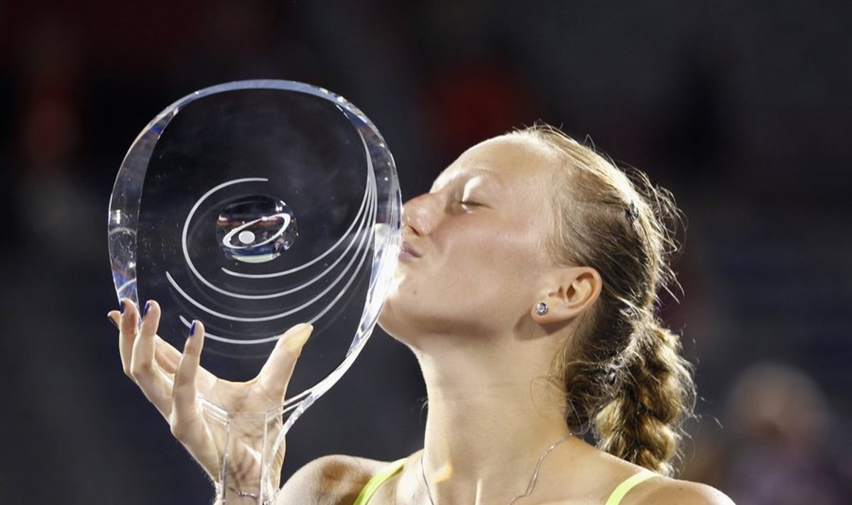 Petra Kvitovale oli Montreali turniirivõit eriline