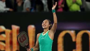 Karjääri parimat suure slämmi turniiri tegev hiinlanna pääses Austraalia lahtistel finaali