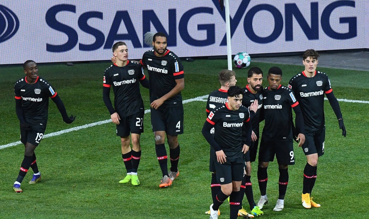 Leverkuseni Bayeri mängumehed