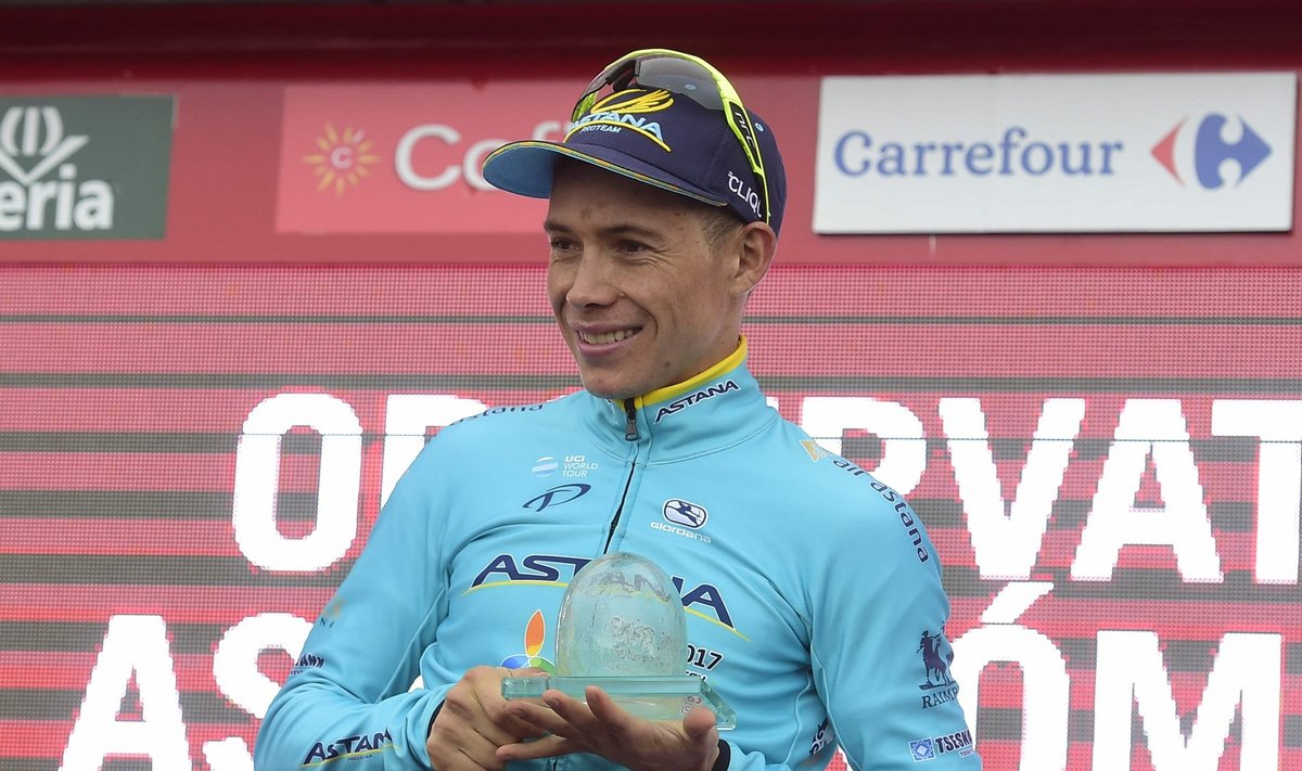 Miguel Angel Lopez võitis Vueltal juba teise etapi