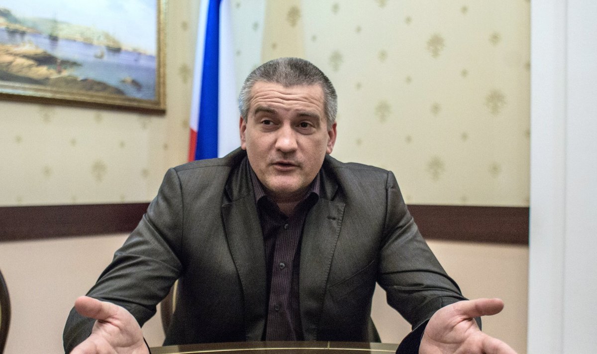 Council of Ministers Chairman of Autonomous Republic of Crimea Sergei Aksenov