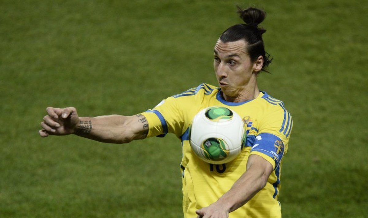 Rootsi koondise kapten Zlatan Ibrahimovic.