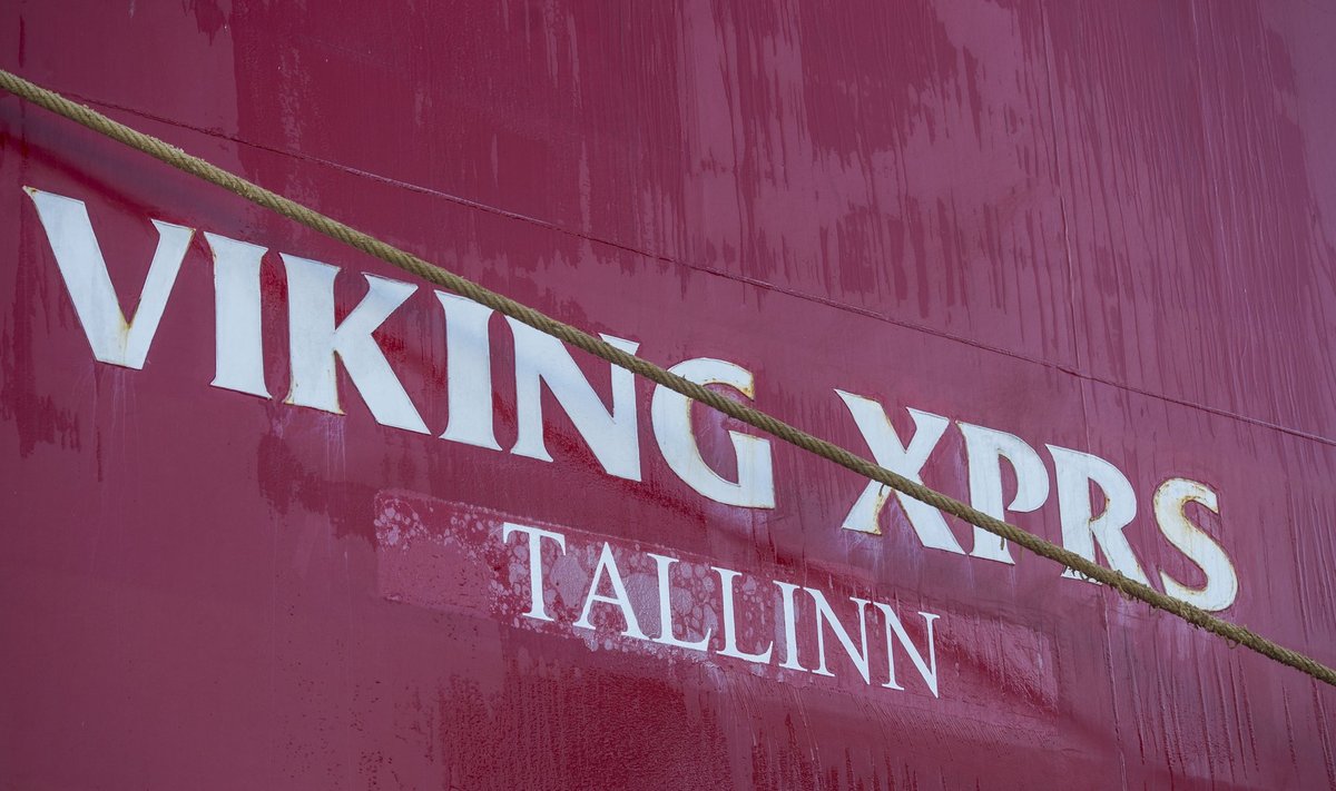 Viking XPRS saabub esimest korda Eesti lipu all Tallinna sadamasse