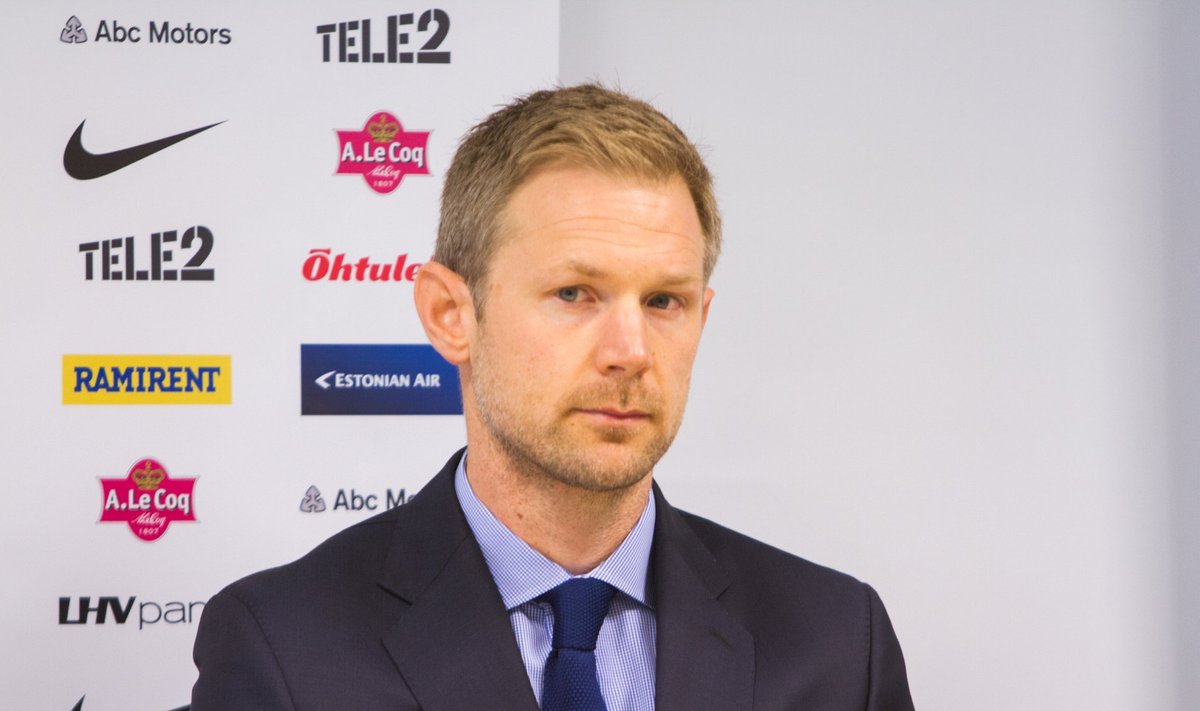 Eesti jalgpallikoondise peatreener Magnus Pehrsson
