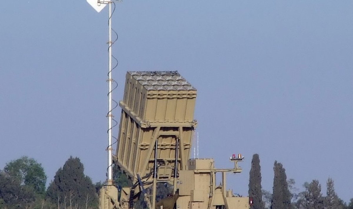 Iisraeli õhutõrjesüsteem Raudne Kuppel, mis peaks tõrjuma peaaegu kõik palestiinlaste raketid.