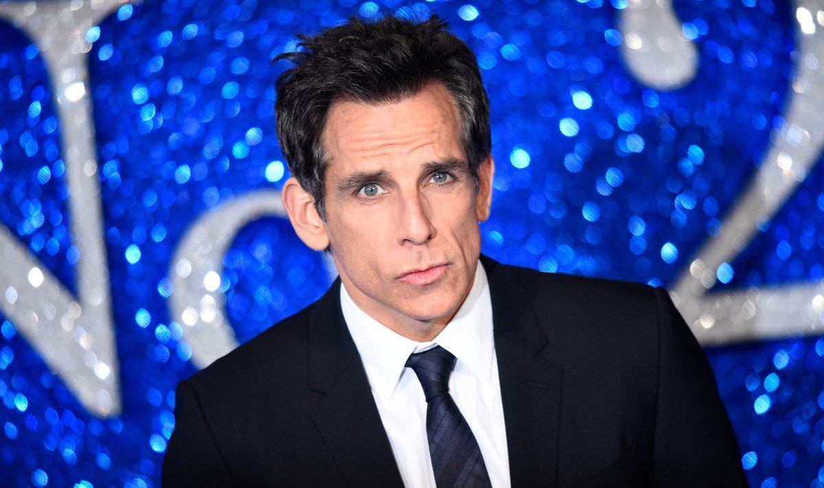 Ben Stiller poses for photographers at the screening of Zoolander 2 at a cinema in central London