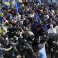 Задержаны 30 участников беспорядков в Киеве, обстановка у Рады нормализовалась