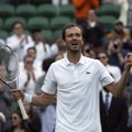 Medvedev tegi Wimbledonis võimsa tagasituleku ning pääses neljandasse ringi