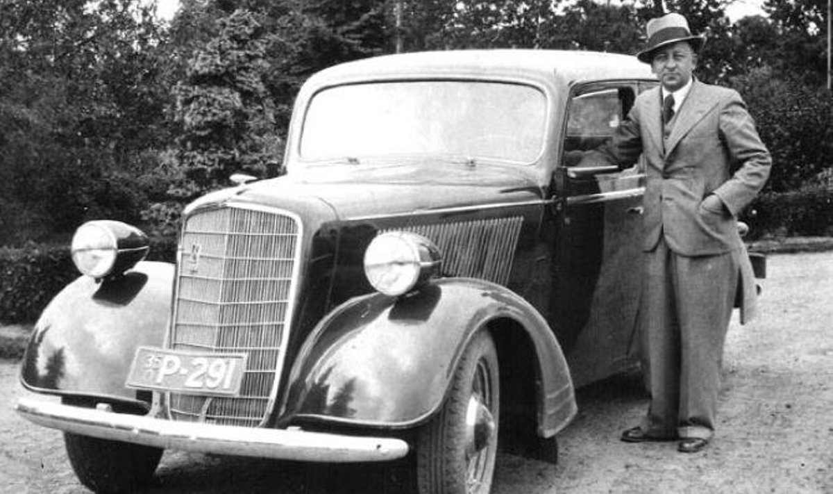 Georg Jaanson 8. juunil 1936. aastal. (Foto: Eesti Antiikautode Galerii)