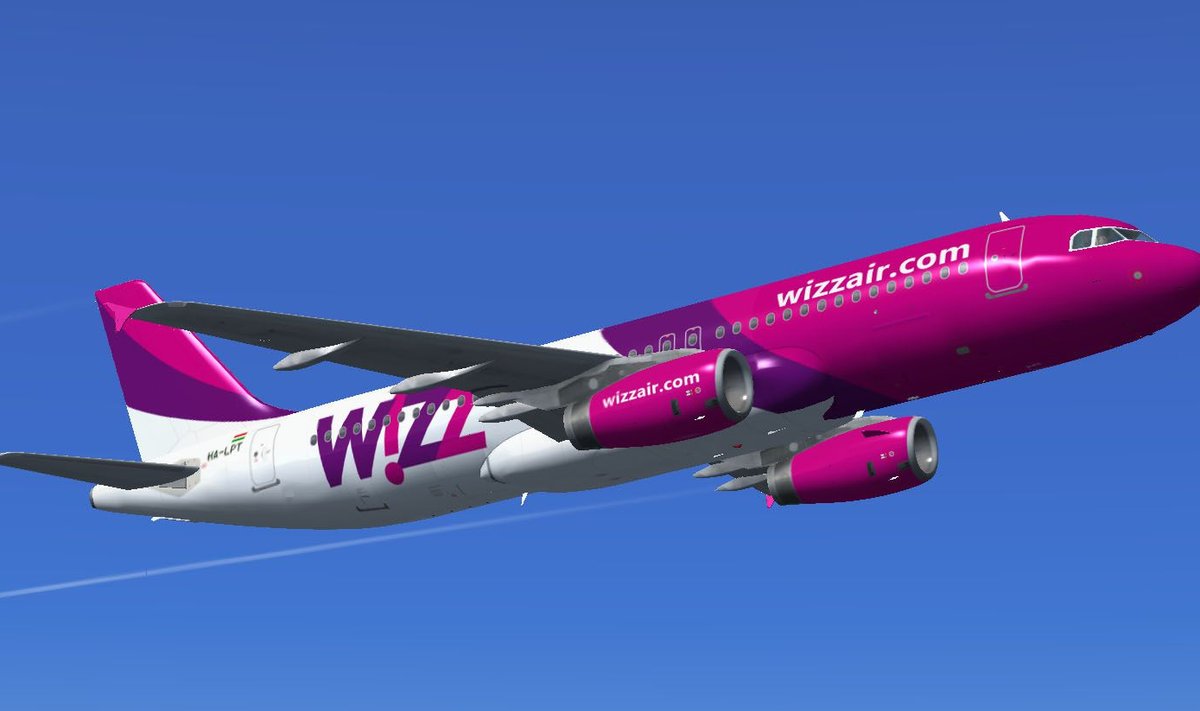 Wizz Air lennuk 