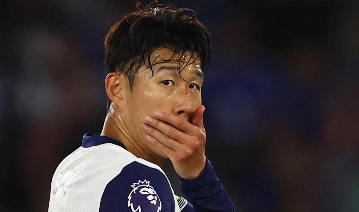 Heung-Min Son Tottenhami särgis.