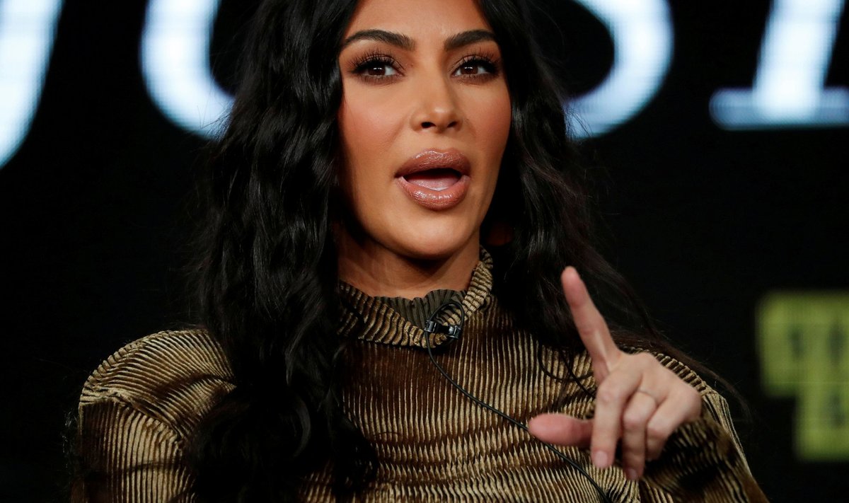 FILE PHOTO: Television personality Kardashian attends a panel for the documentary "Kim Kardashian West: The Justice Project" during the Winter TCA (Television Critics Association) Press Tour in Pasadena