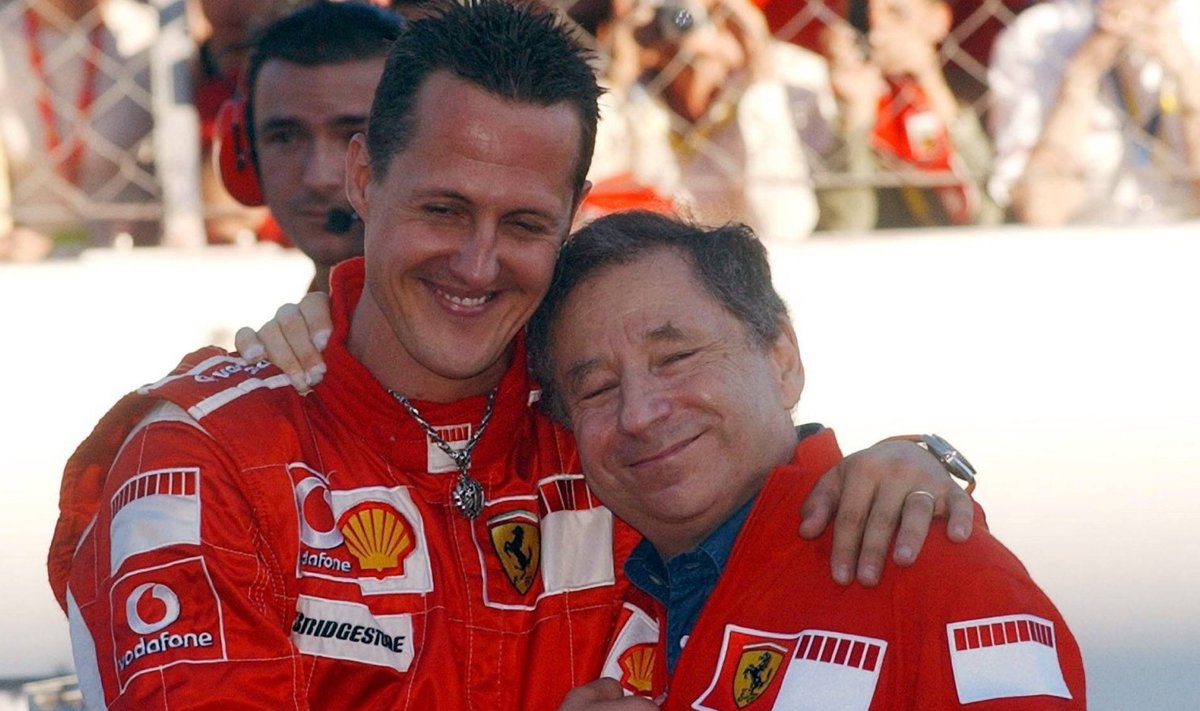 Michael Schumacher ja Jean Todt