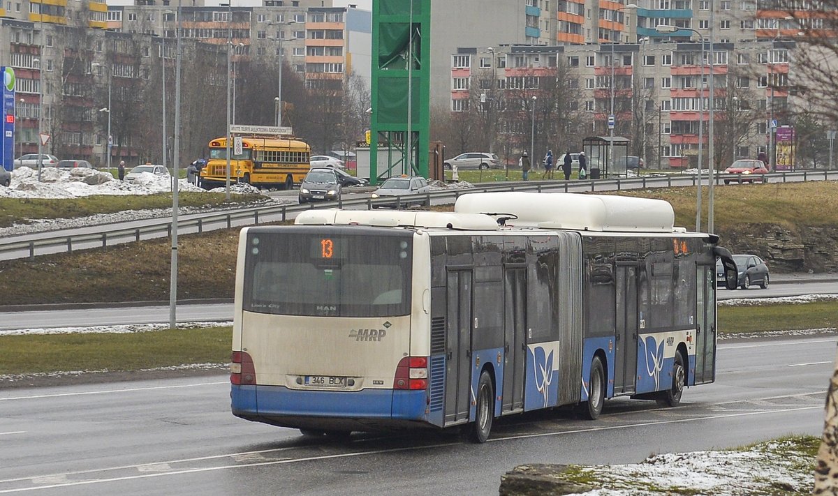 Liinibussid rikuvad liiklust