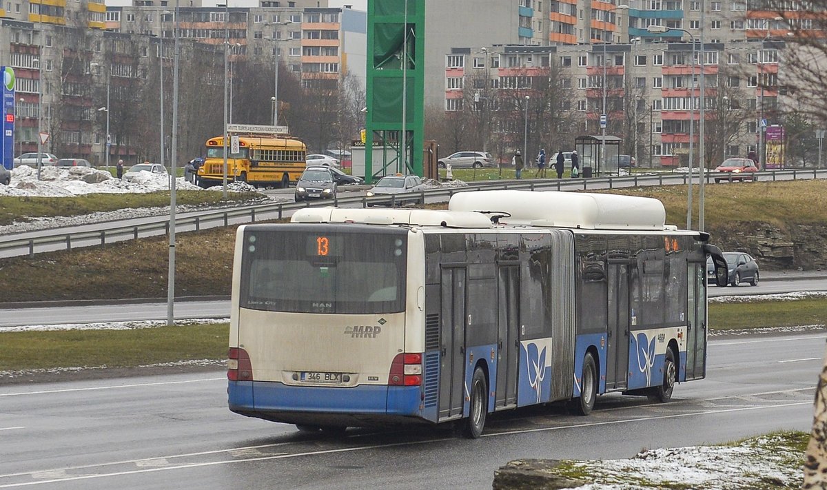 Liinibussid rikuvad liiklust