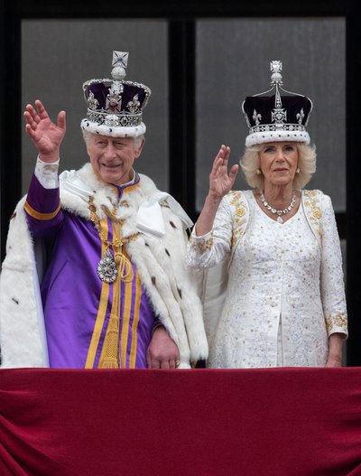 Kuningas Charles III ja kuninganna Camilla