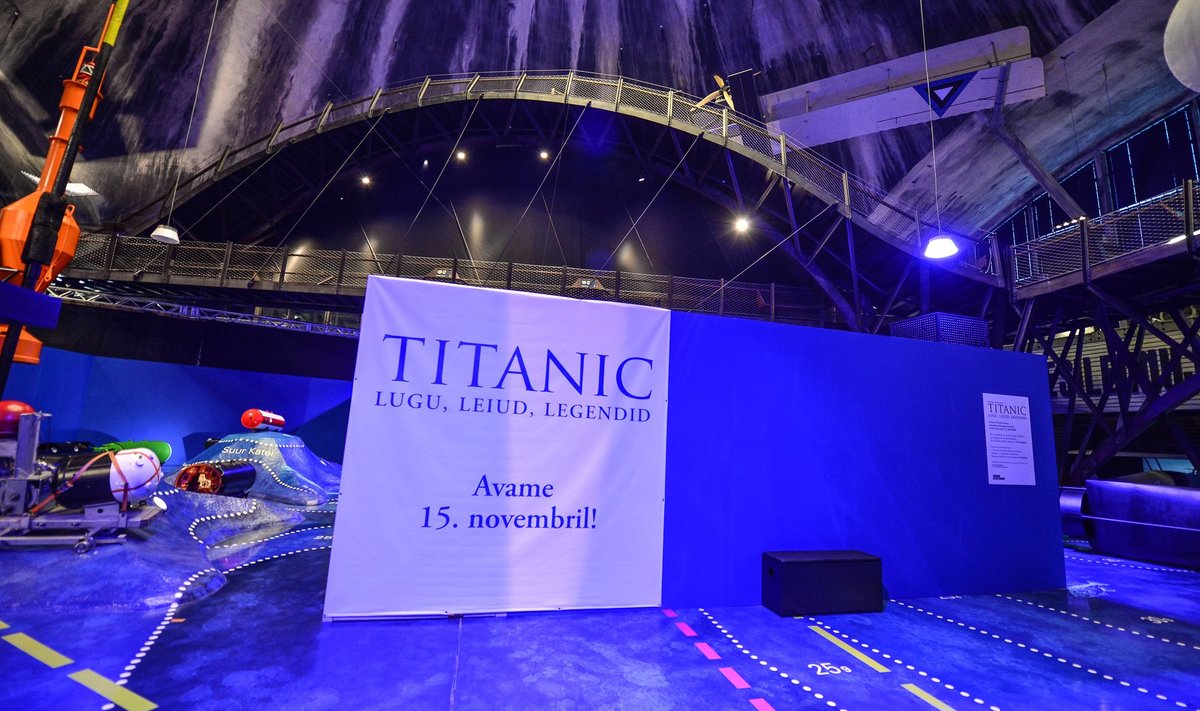 Näitus Titanic Lennusadamas