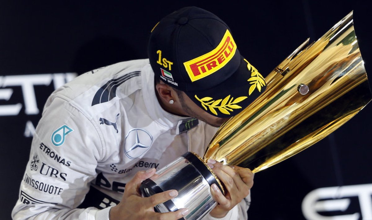 Lewis Hamilton on kahekordne maailmameister