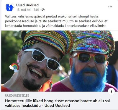 Konservatiivide väljaanne Uued Uudised kasutab tihti pilastavaid pealkirju ja pilte, mis inimesi veel enam üles kütab